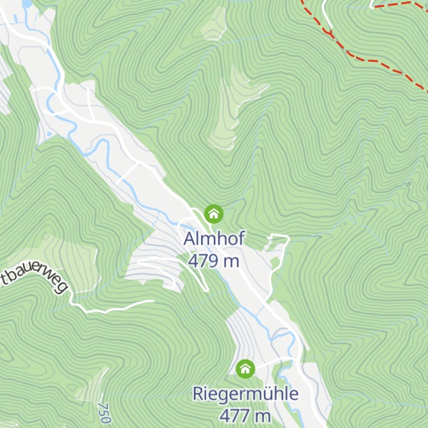 Map of Almhof