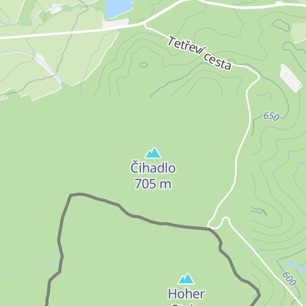 Map of Čihadlo