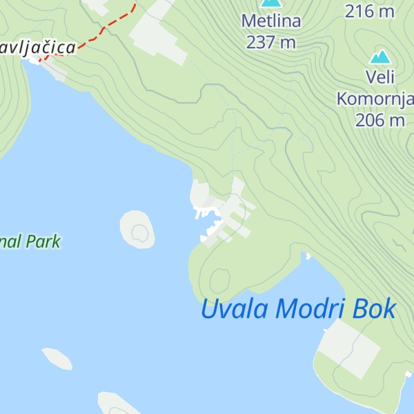 Map of Konoba Quattro