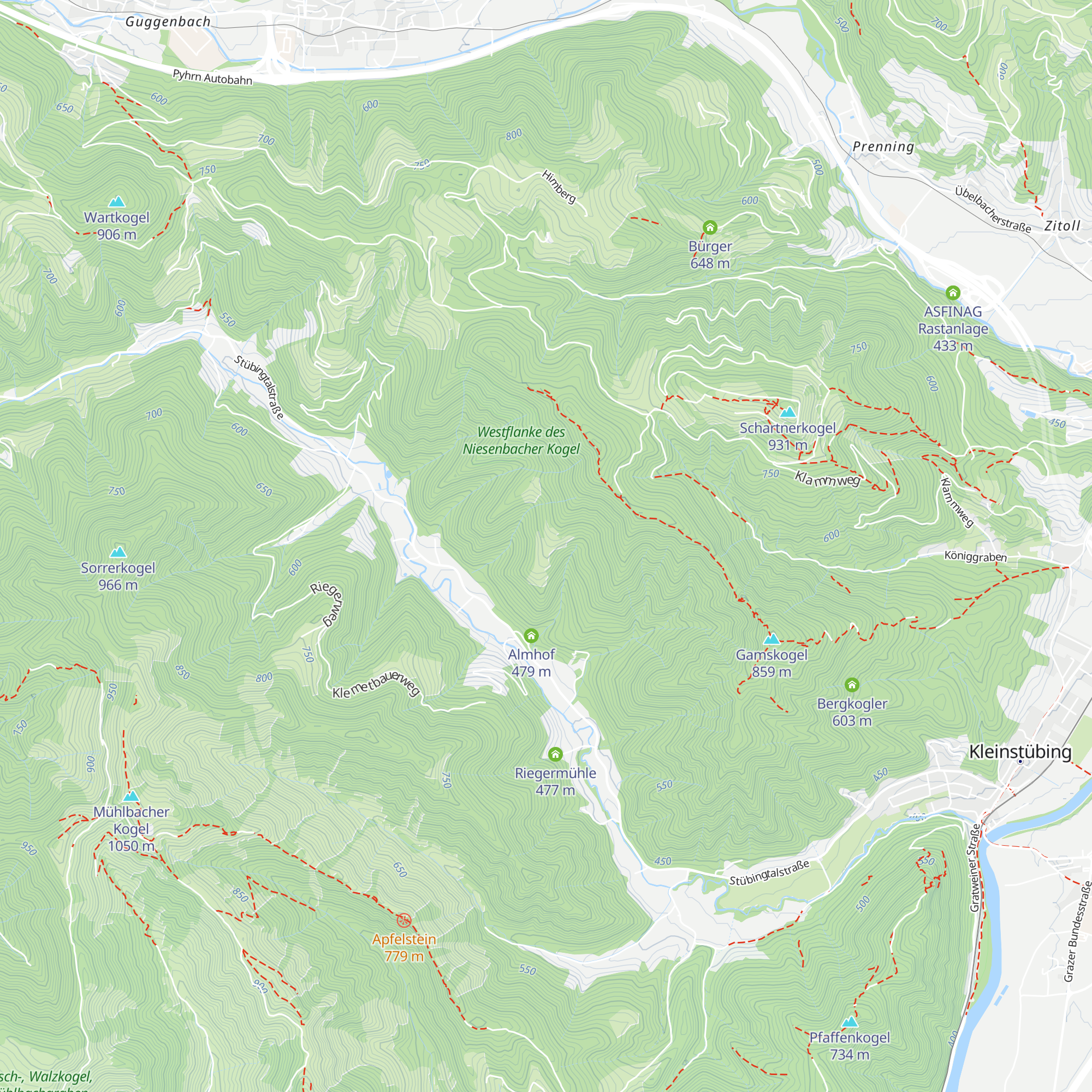 Rauchleitner map