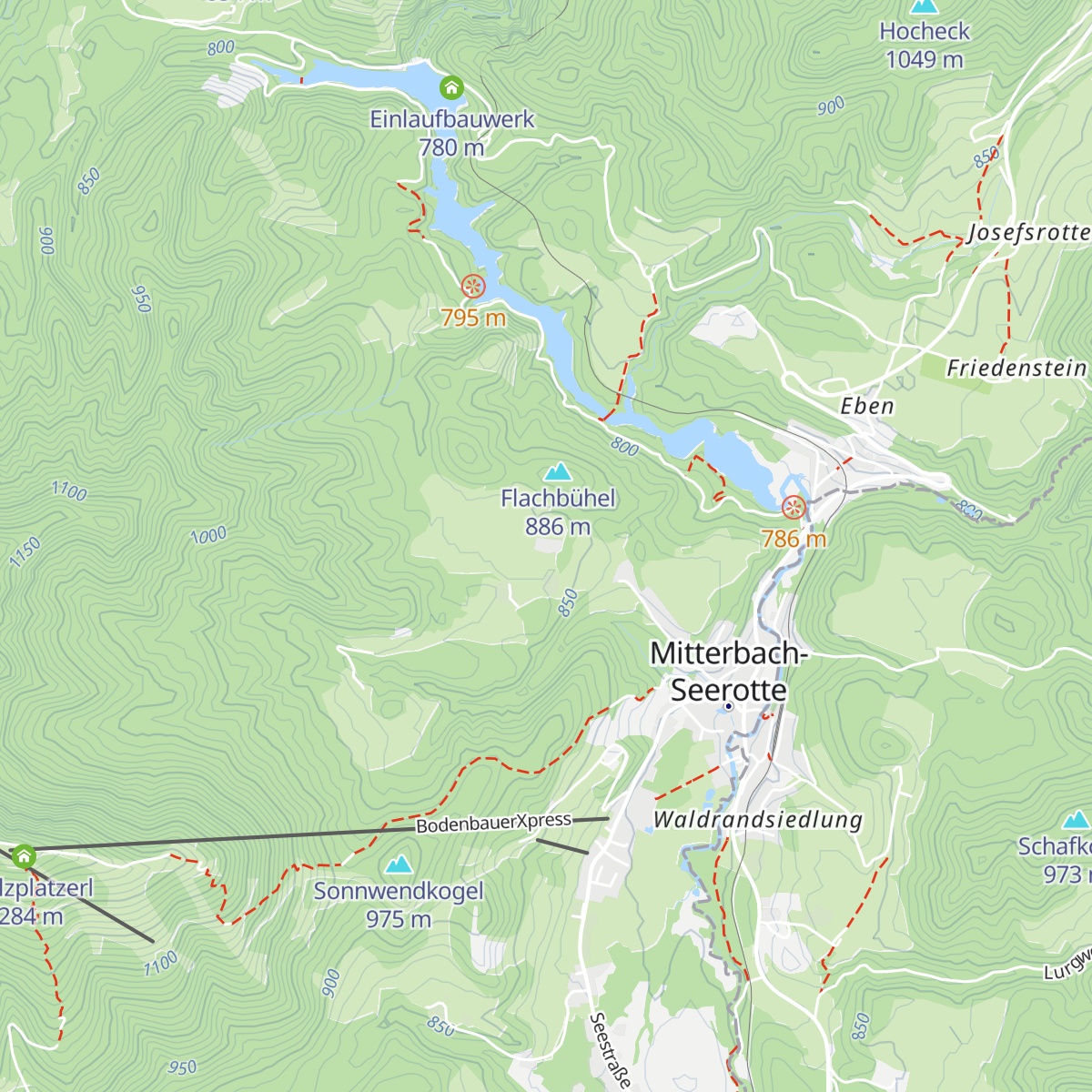 Unter der Alm map