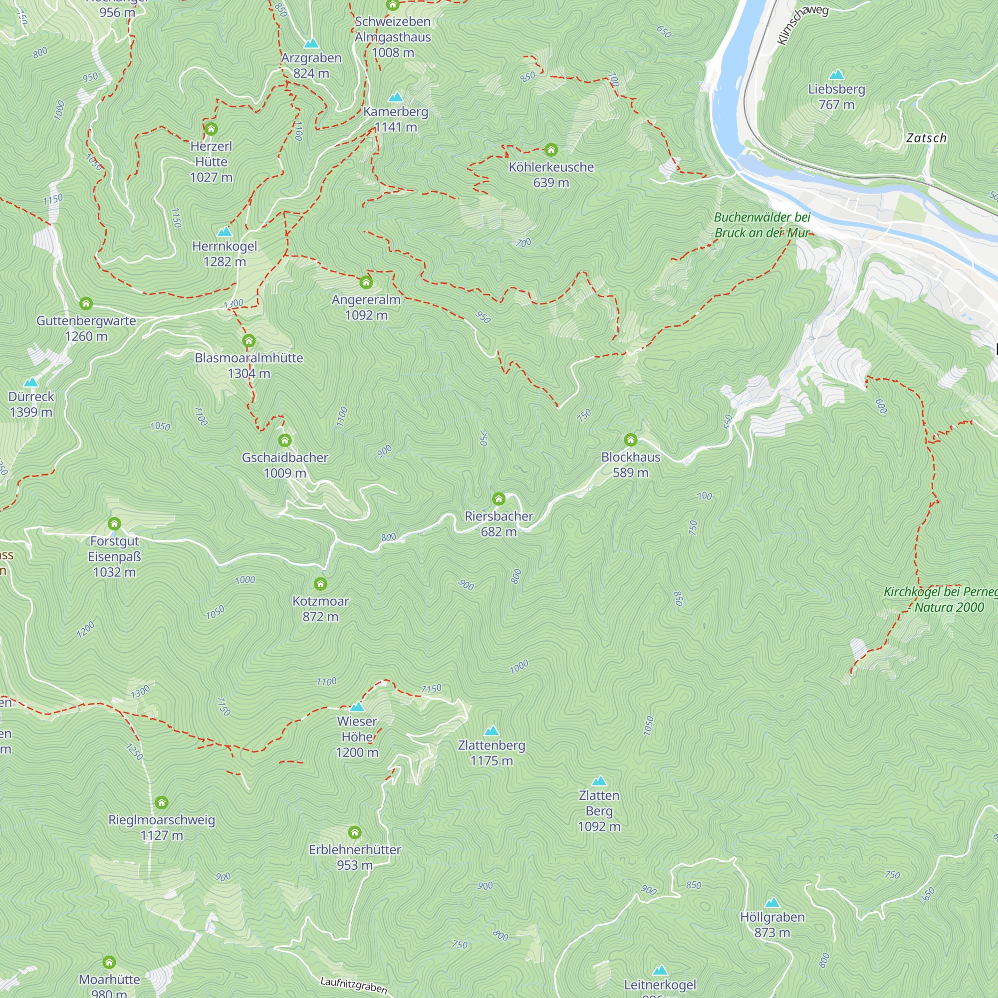 Riersbacher map