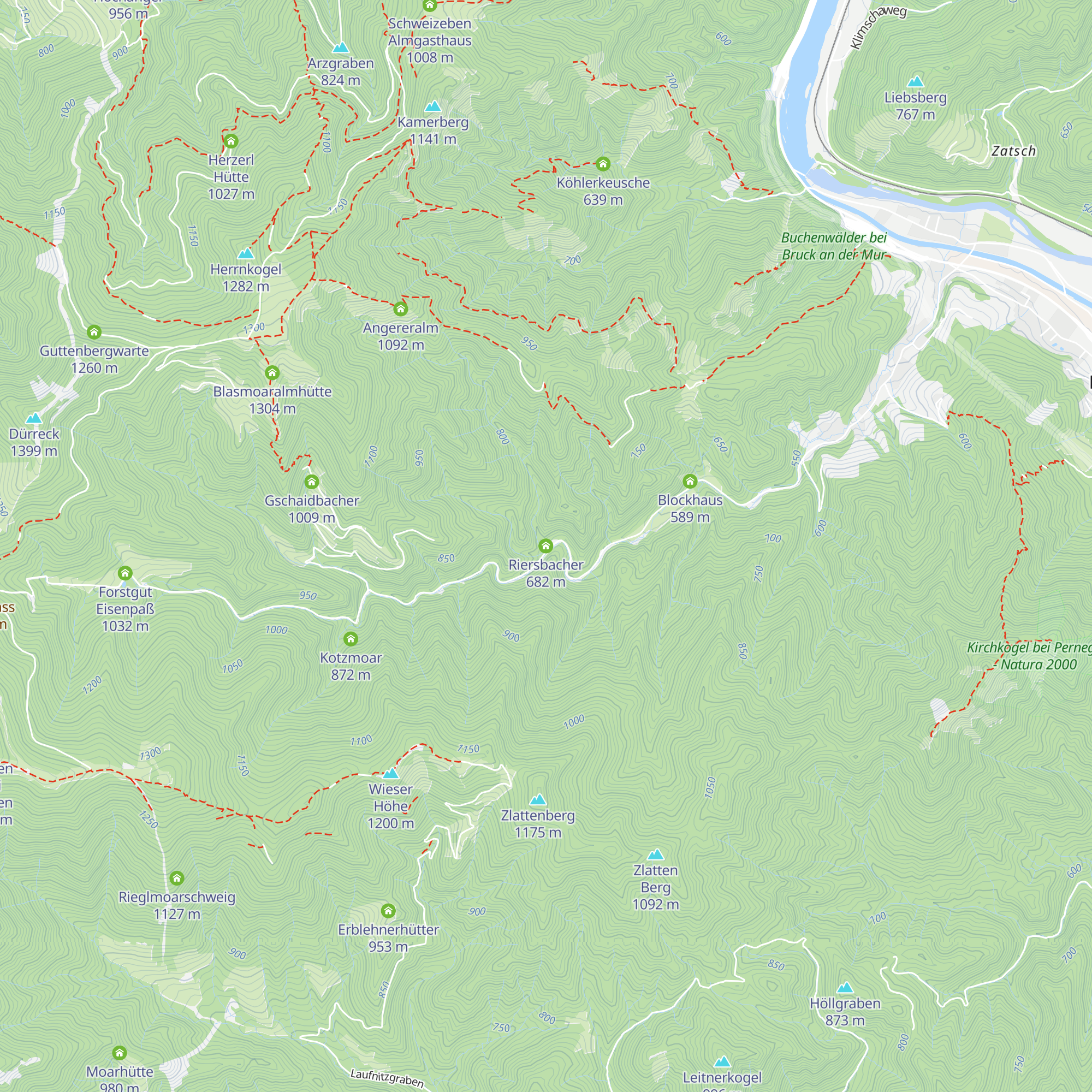 Riersbacher map