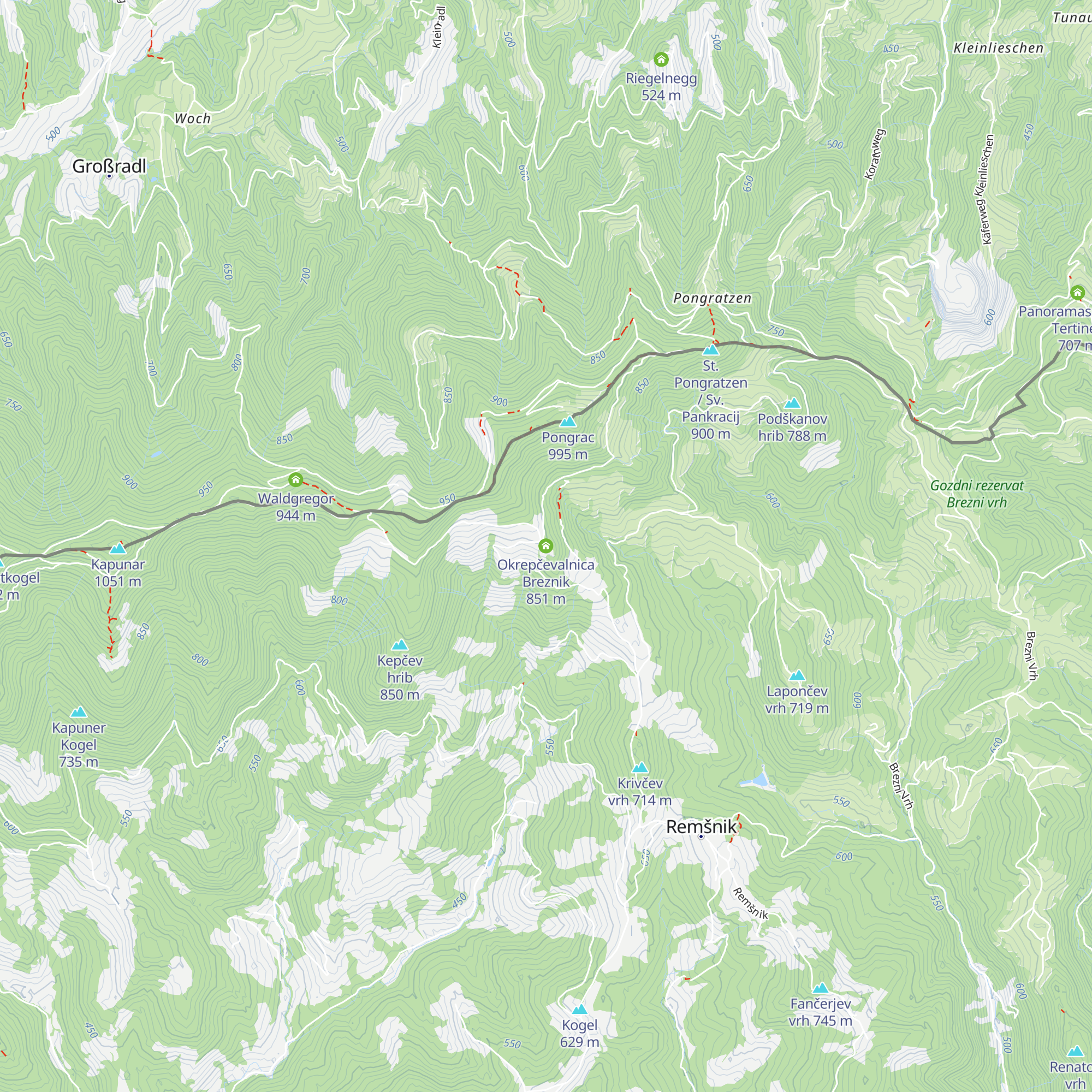 Okrepčevalnica Breznik map