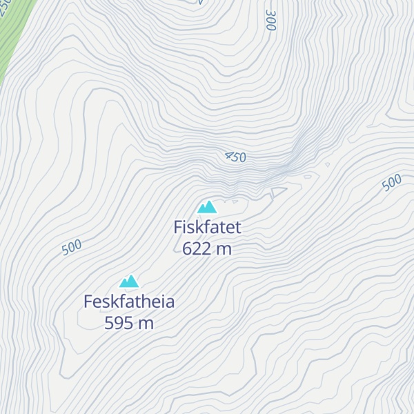 Map of Fiskfatet