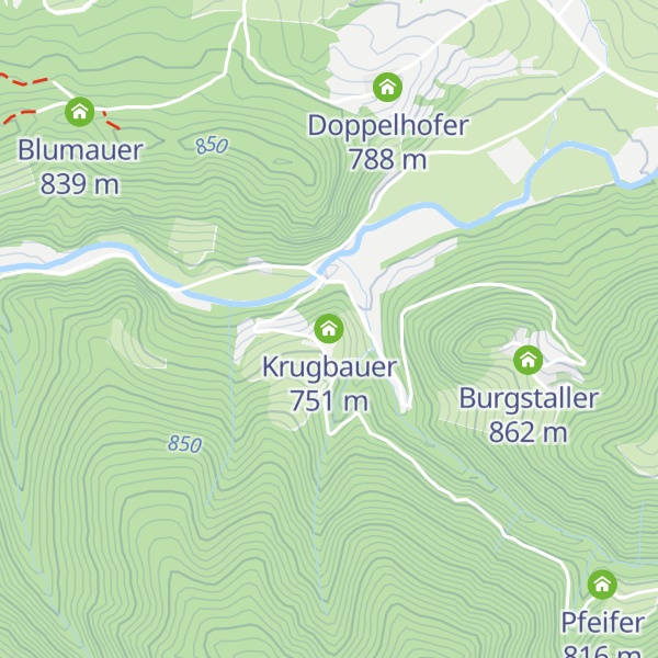 Map of Krugbauer