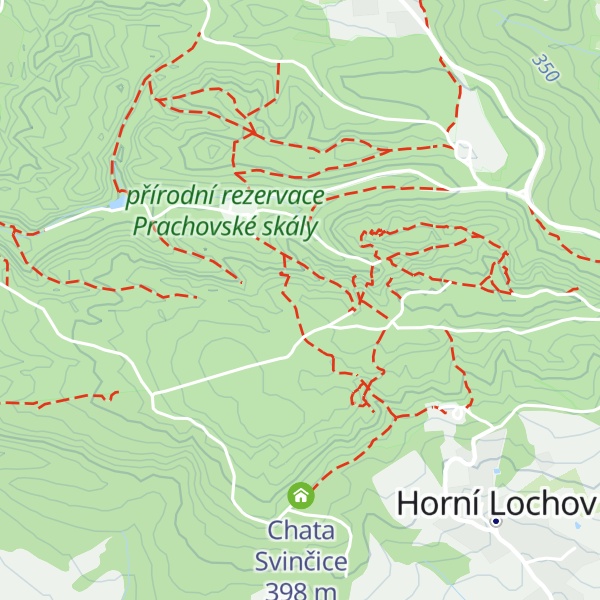 Map of Termitiště (severní věž)