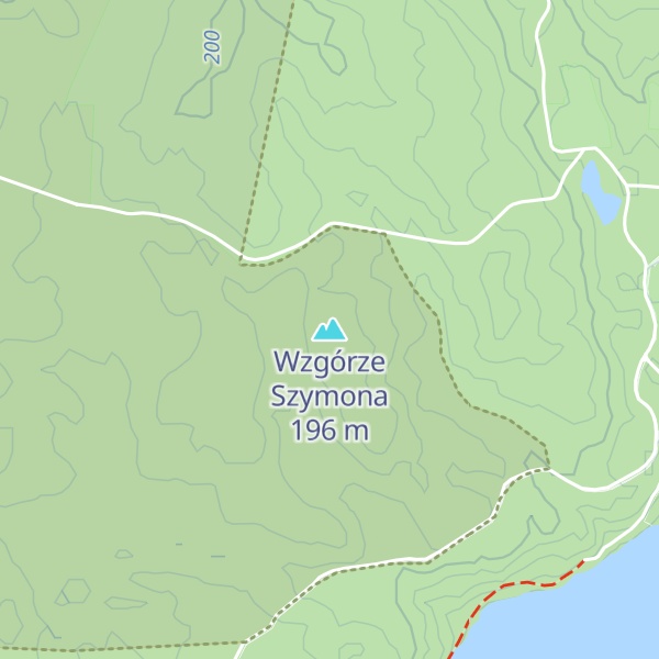 Map of Wzgórze Szymona
