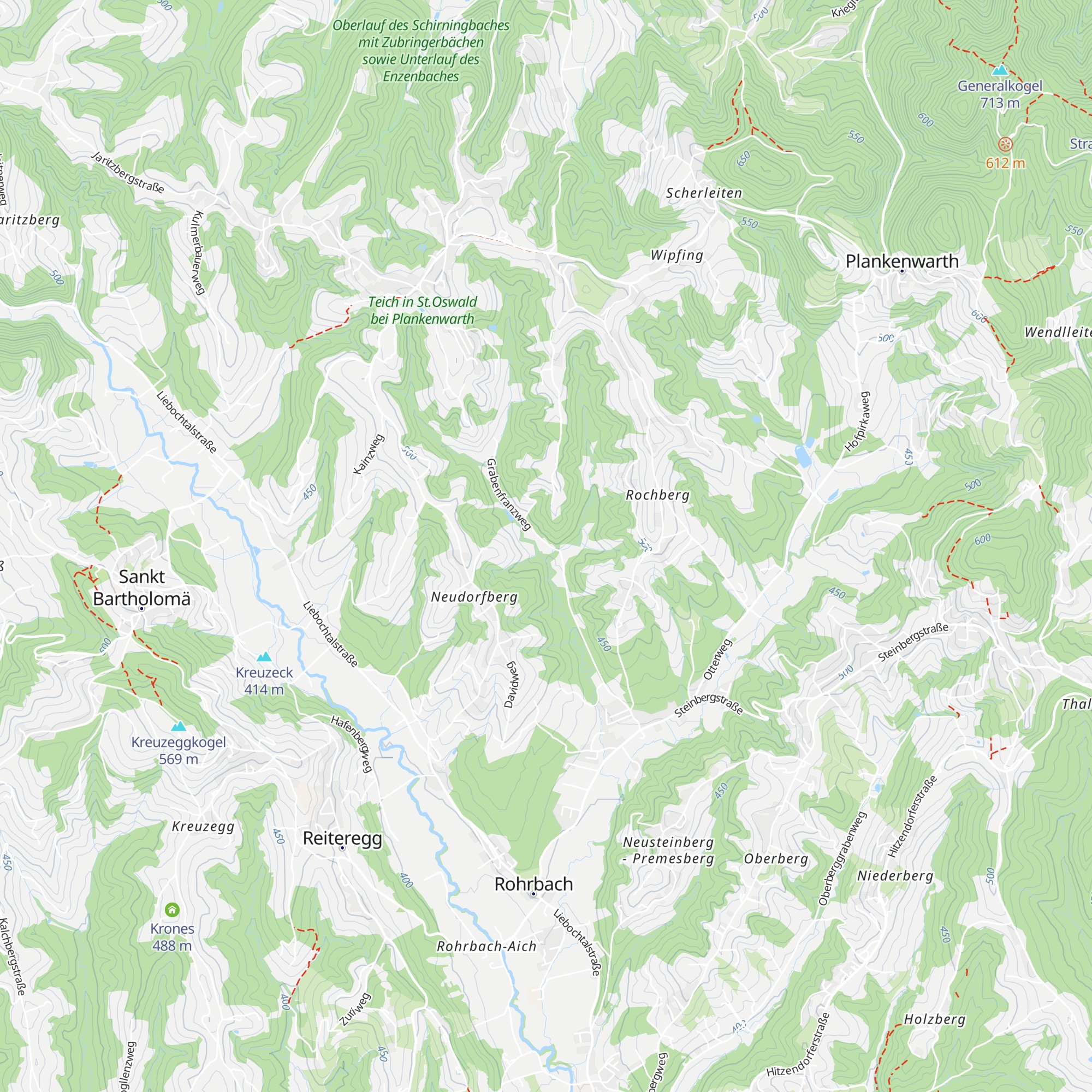 Grabenfranz map