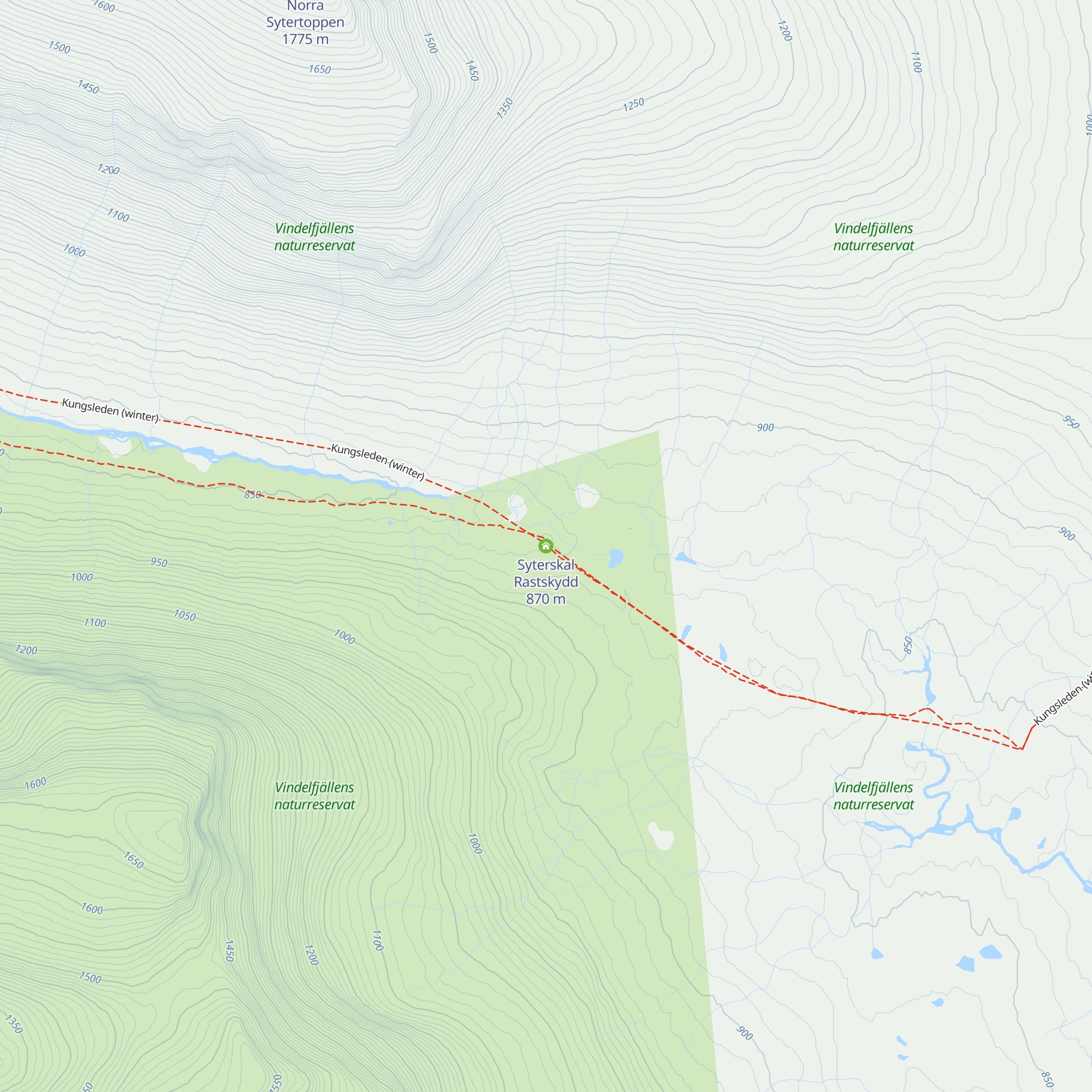 Syterskal Rastskydd map