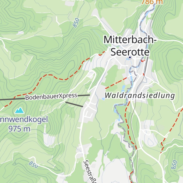 Map of Gasthof „Zum Sessellift“