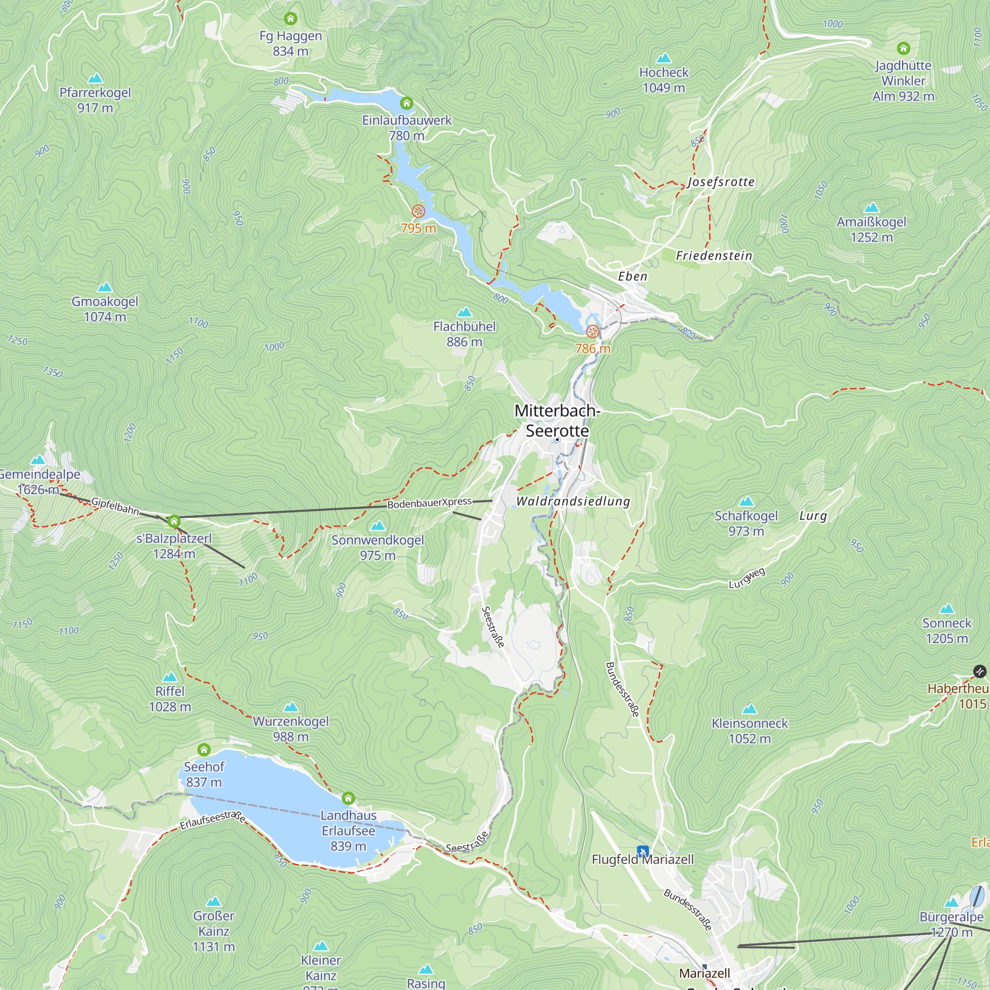 Gasthof „Zum Sessellift“ map