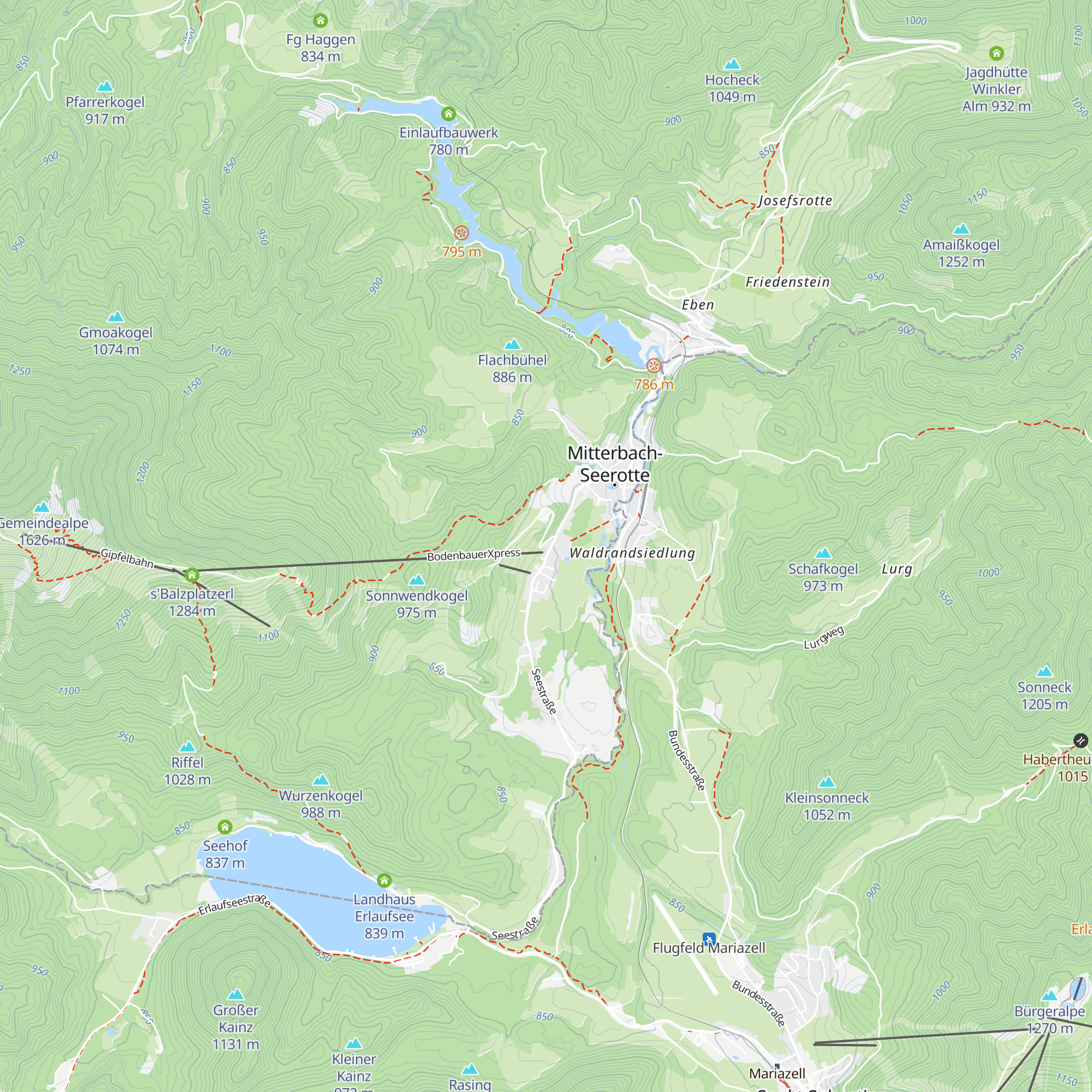 Gasthof „Zum Sessellift“ map