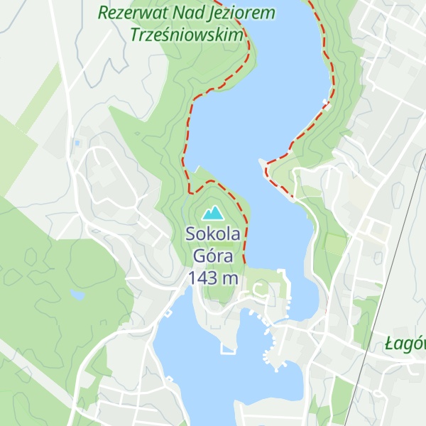 Map of Sokola Góra
