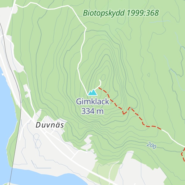 Map of Gimklack