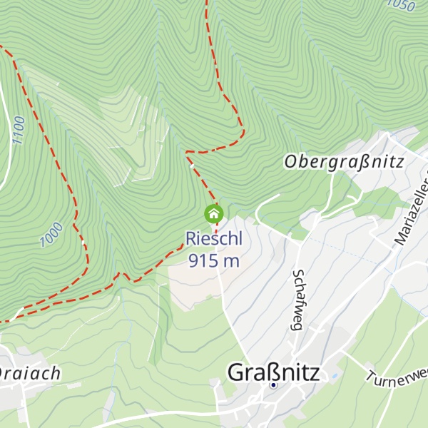 Map of Rieschl