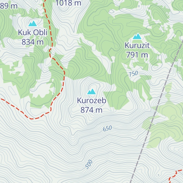 Map of Kurozeb