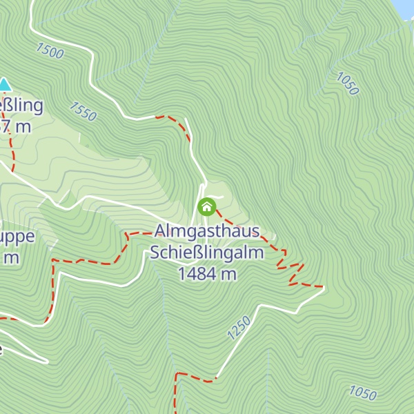Map of Almgasthaus Schießlingalm