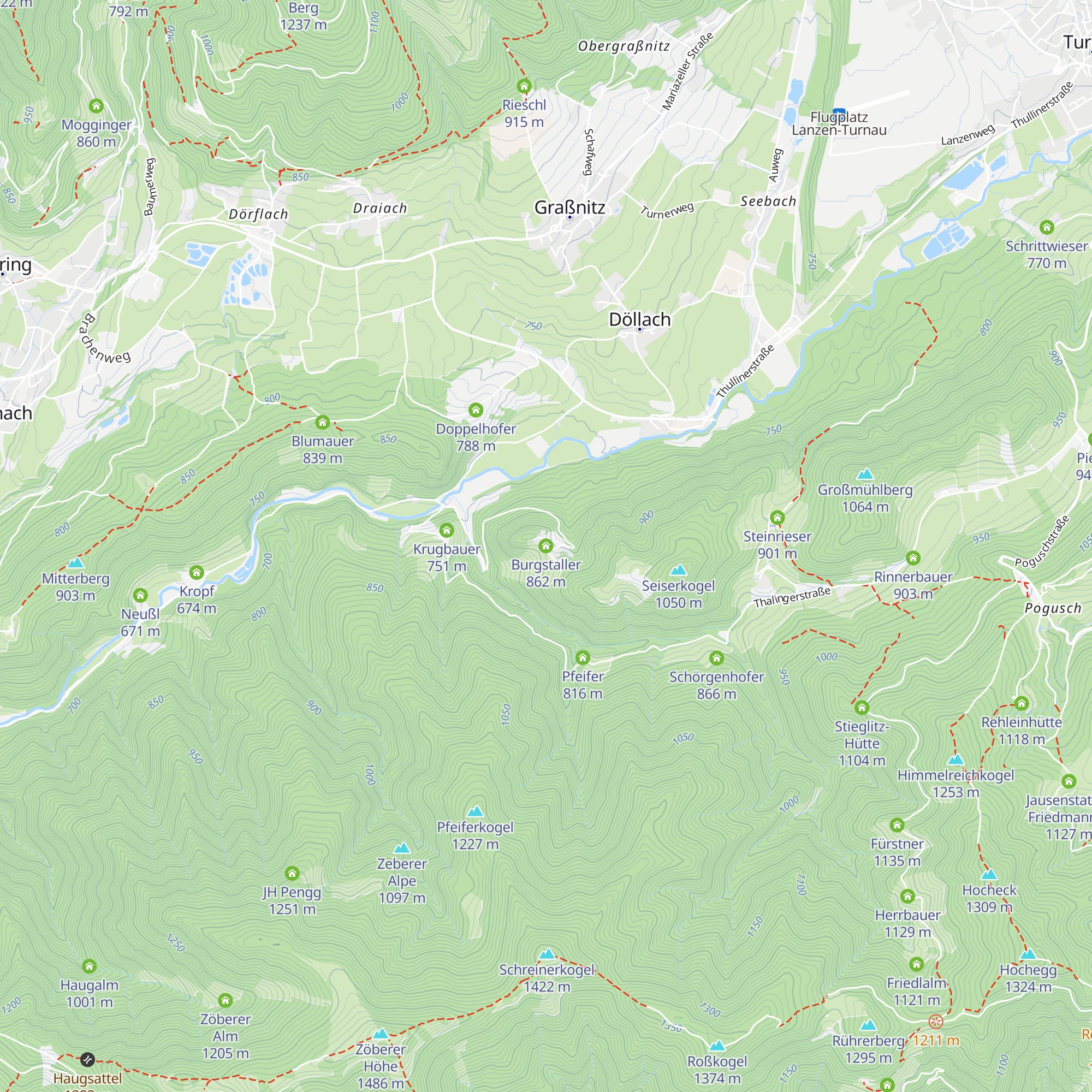 Burgstaller map