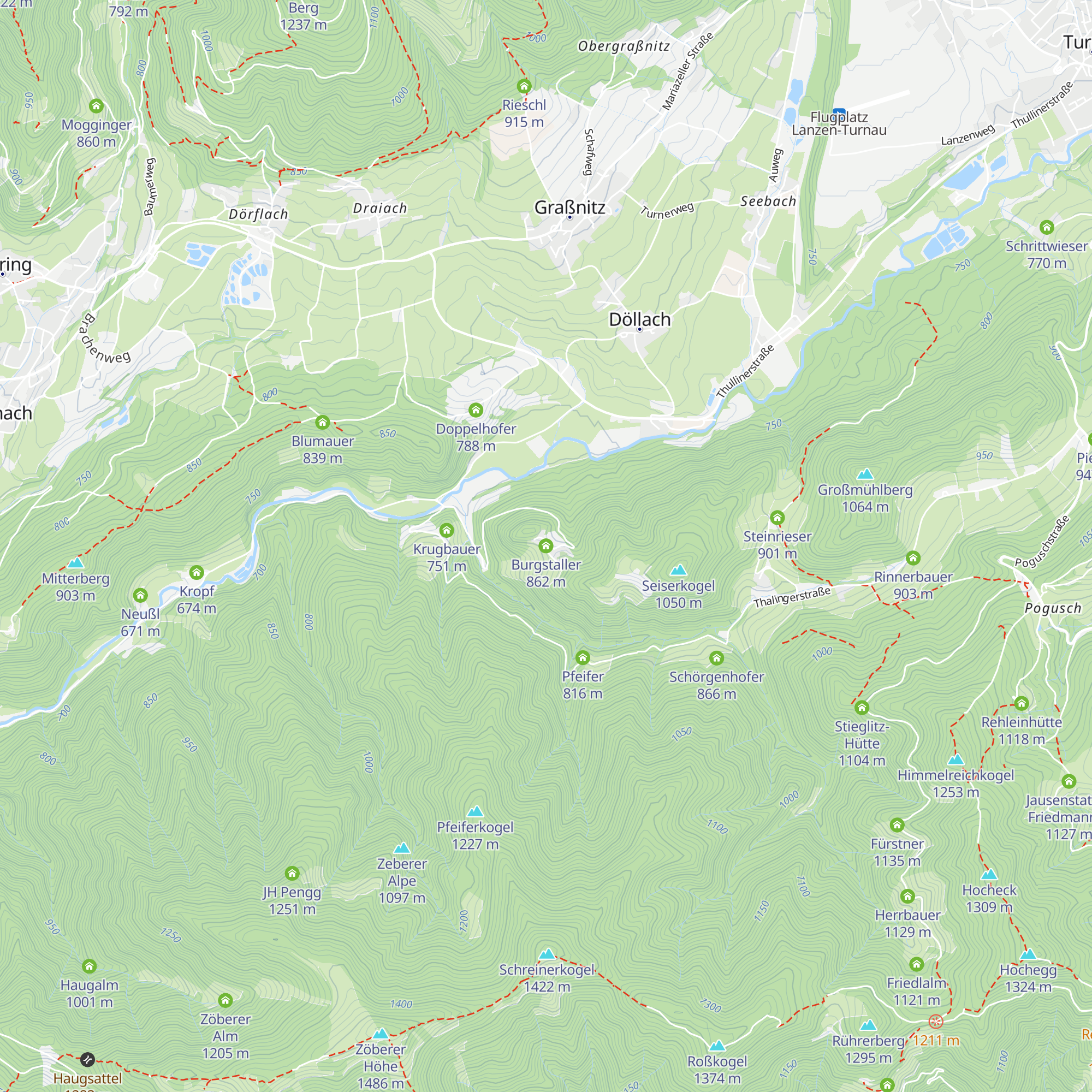 Burgstaller map