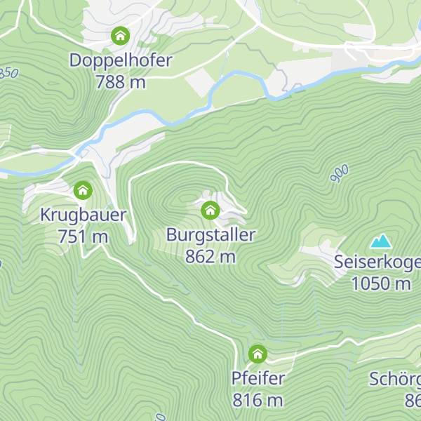 Map of Burgstaller