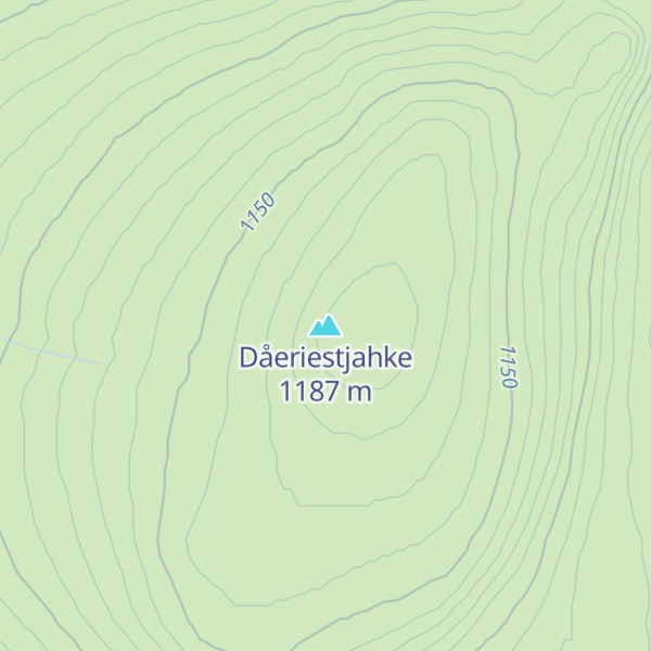 Map of Dåeriestjahke