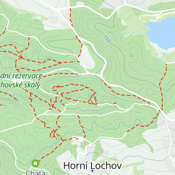 Map of Rozmanitá věž východní