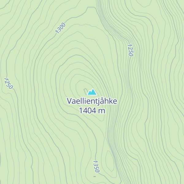 Map of Vaellientjåhke