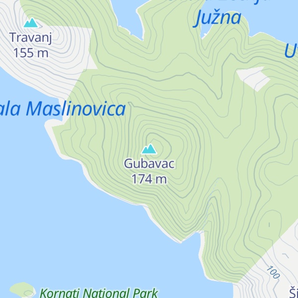 Map of Gubavac