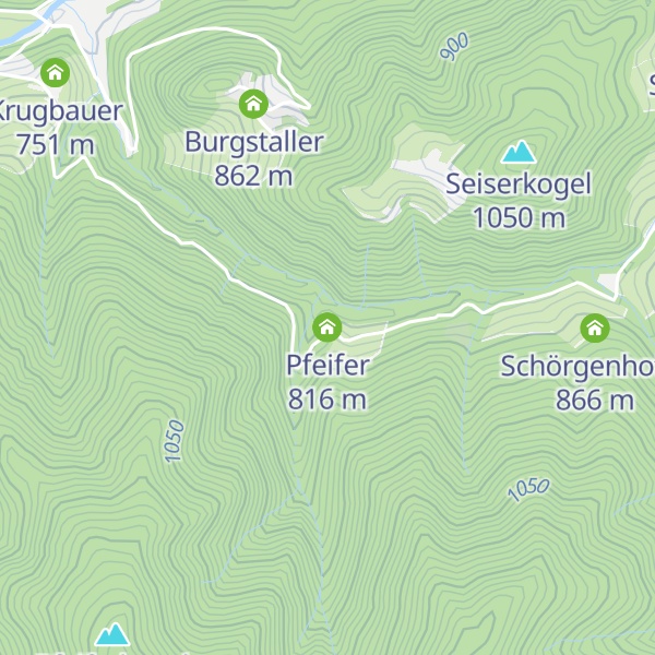 Map of Pfeifer