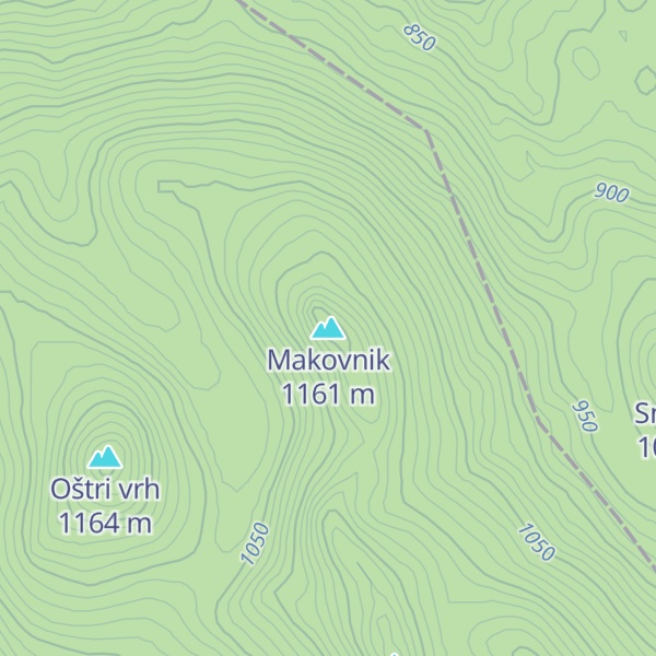 Map of Makovnik