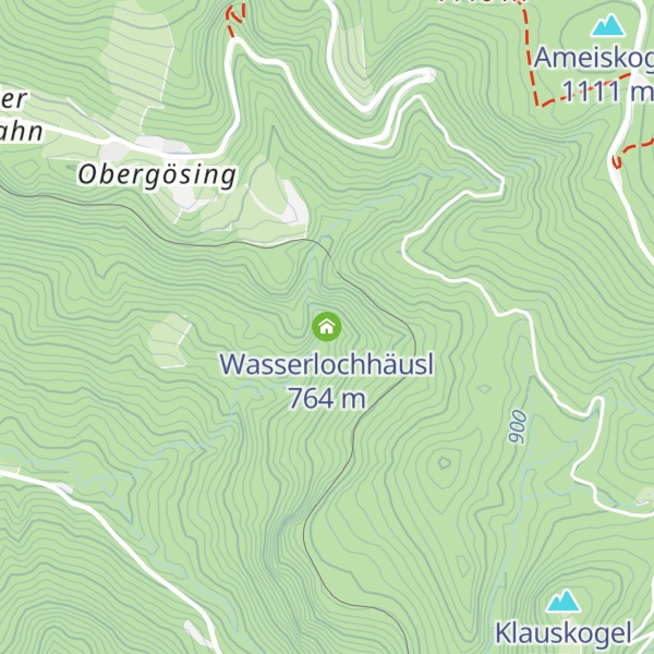 Map of Wasserlochhäusl