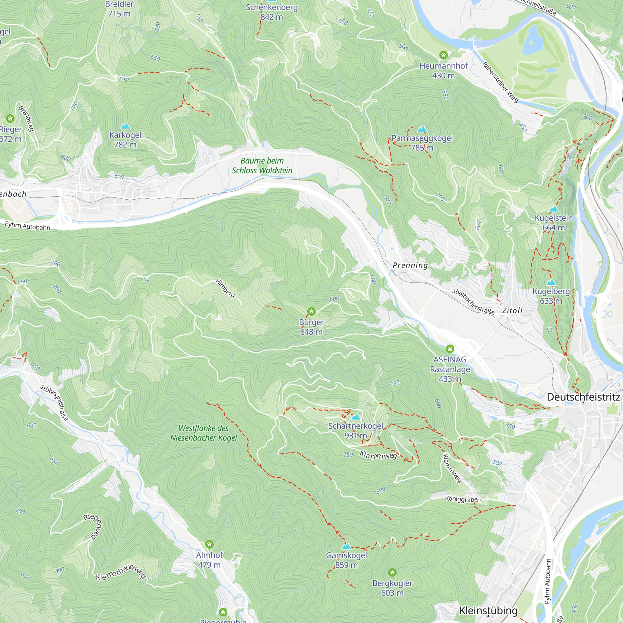 Bürger map