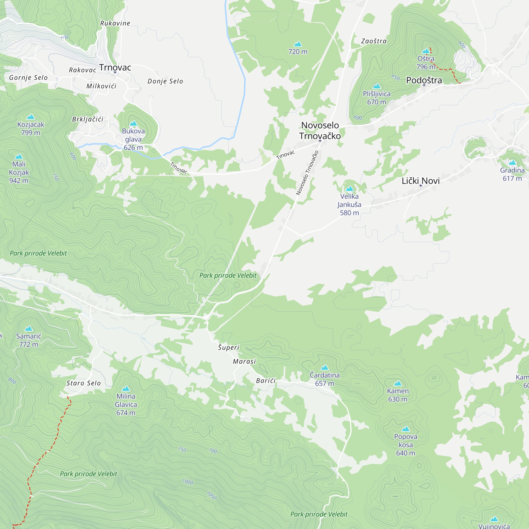 Biffe "Malo Misto" map