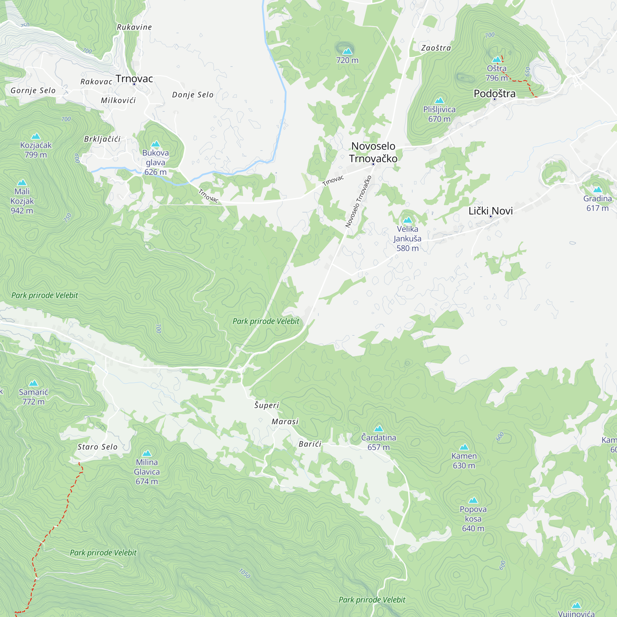 Biffe "Malo Misto" map