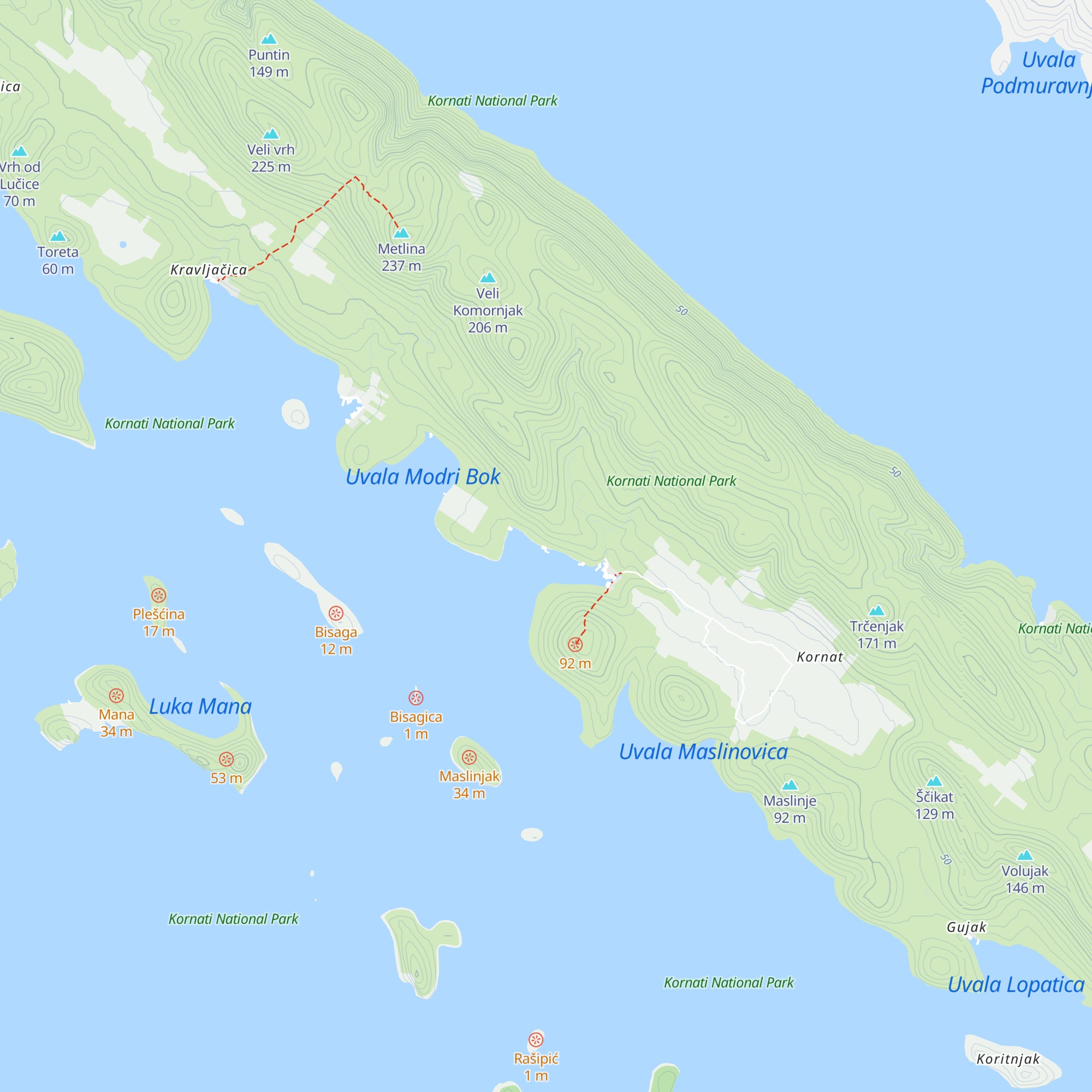 Core Lounge map