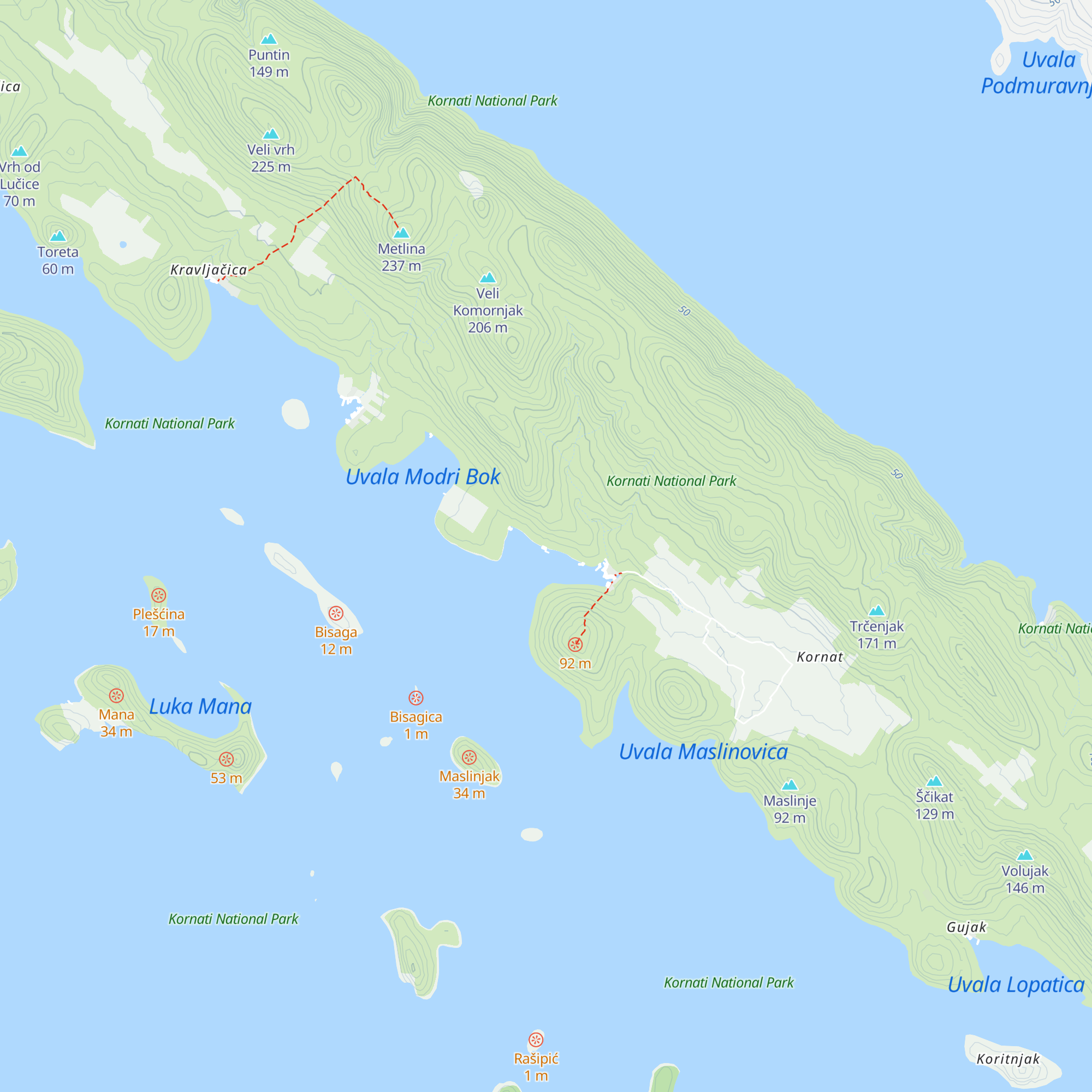 Core Lounge map