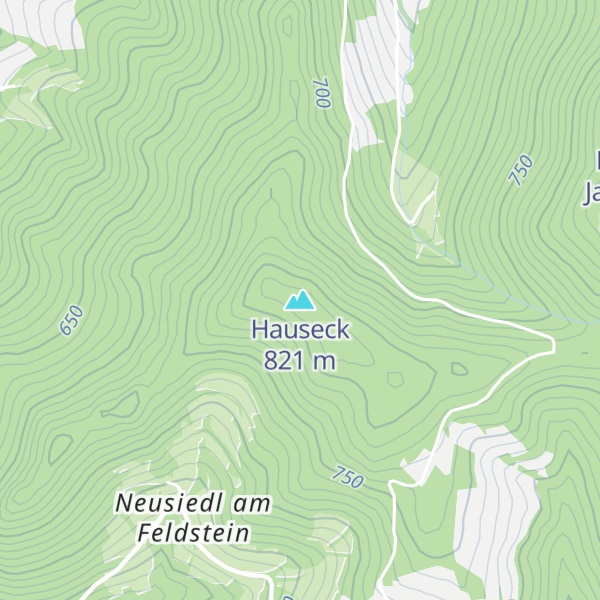 Map of Hauseck
