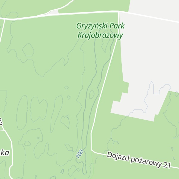 Map of Zawiskie Pogórze