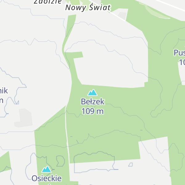 Map of Bełzek