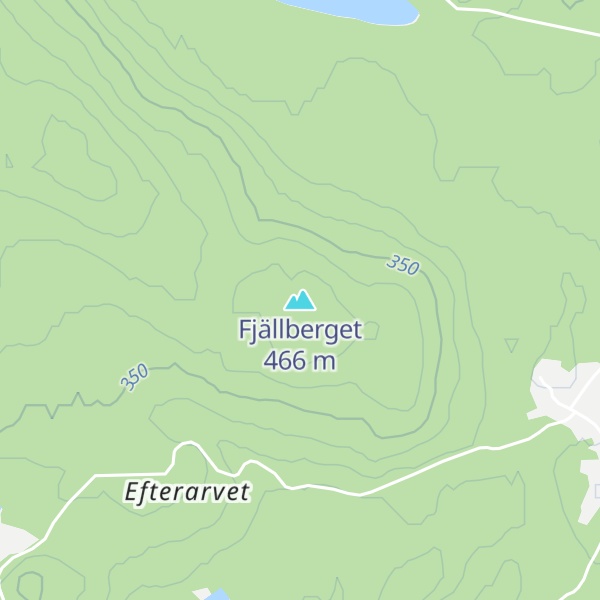 Map of Fjällberget