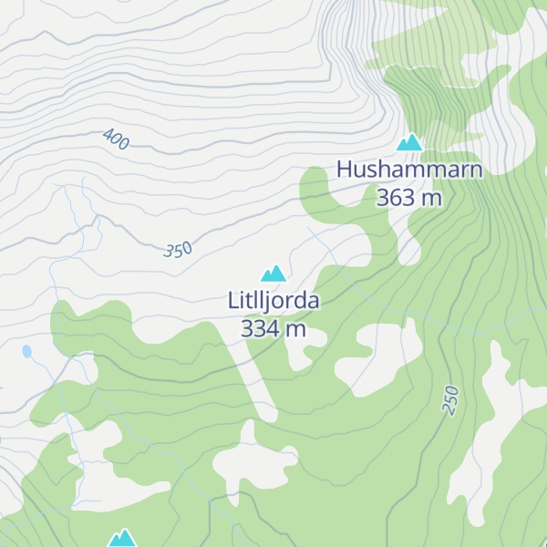 Map of Litlljorda