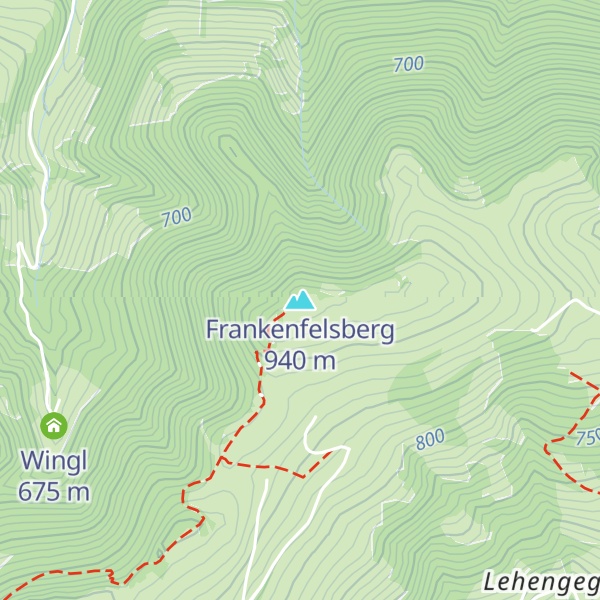 Map of Frankenfelsberg