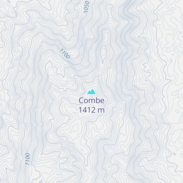 Map of Combe