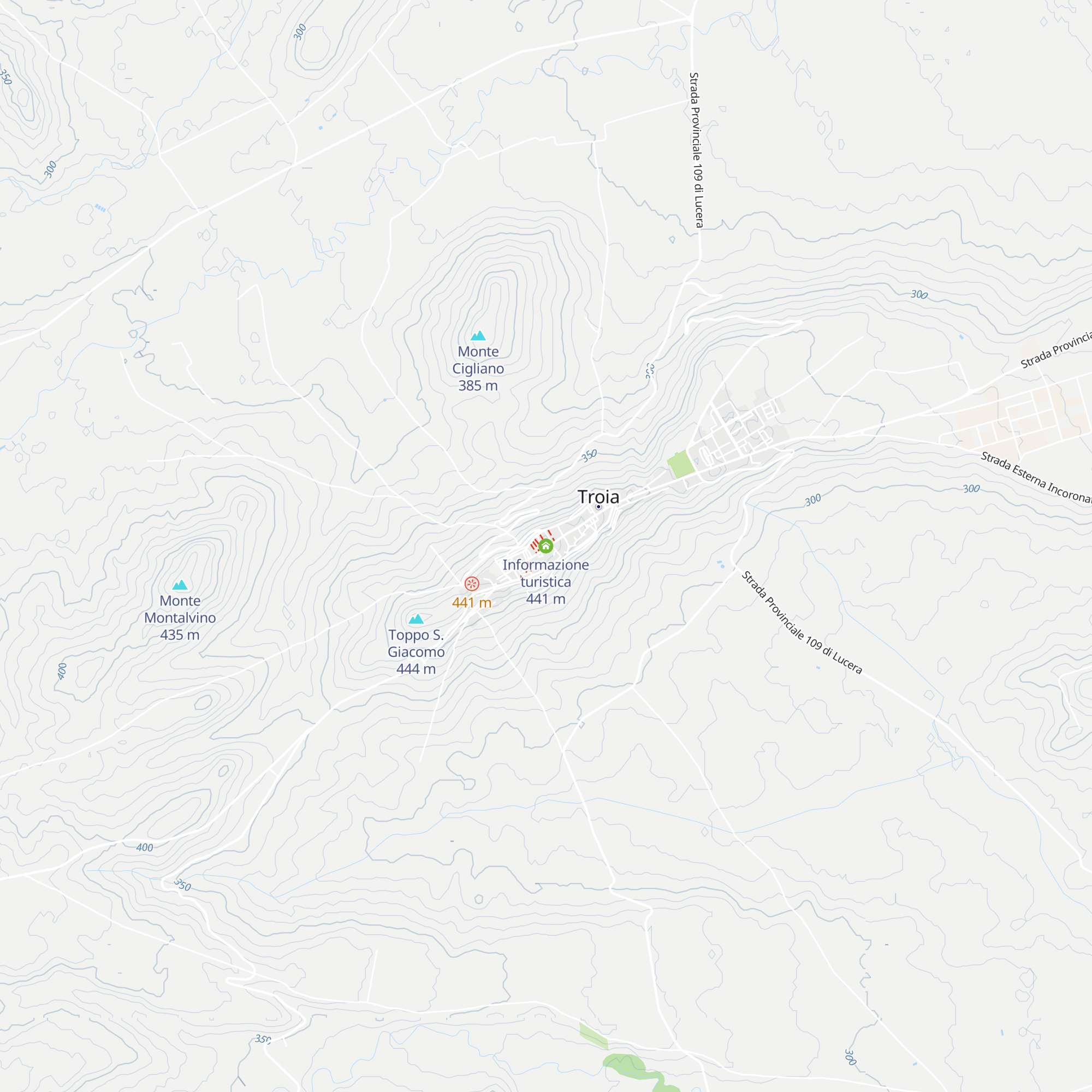 Informazione turistica map