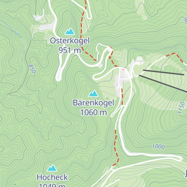 Map of Bärenkogel