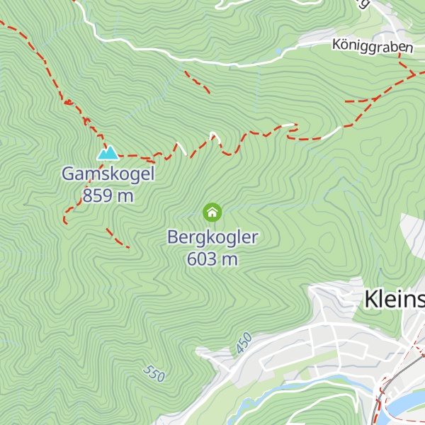 Map of Bergkogler