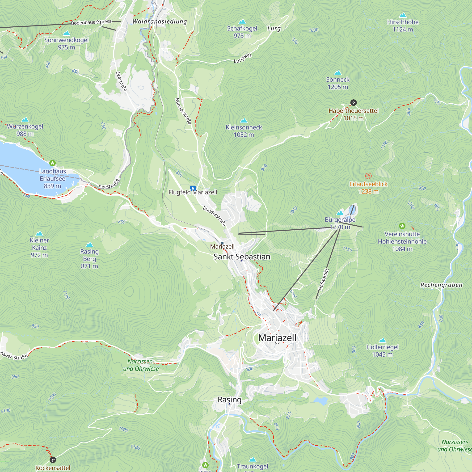 Bartelbauer Stub'n map