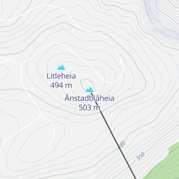 Map of Ånstadblåheia