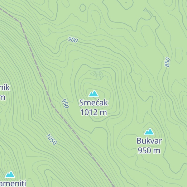Map of Smećak